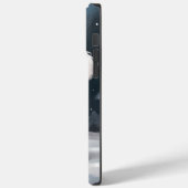 Bichon Frise Dog in Schnee Weihnachten Case-Mate iPhone Hülle (Rückseite / Links)