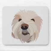 Bichon Frise Dog Lover Bichon Frise Mousepad (Vorne)