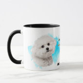 Bichon Frise Dog Loyal Friend Tasse (Links)