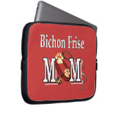 Bichon Frise Dog MAMA Laptopschutzhülle (Vorne Rechts)