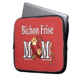 Bichon Frise Dog MAMA Laptopschutzhülle (Vorderseite Links)