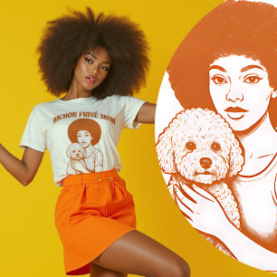 Bichon Frise Dog Mama Sozialklub T-Shirt