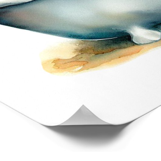 Bichon Frise Dog Poster (Ecke)