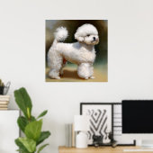 Bichon Frise Dog Poster (Heimbüro)