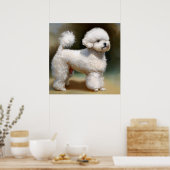 Bichon Frise Dog Poster (Küche)