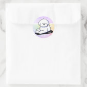 Bichon Frise Dog Stickers (Tasche)