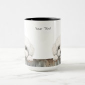 Bichon Frise Dog Tasse (Zentrum)
