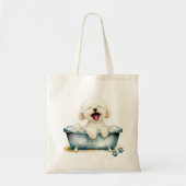 Bichon Frise Dog Tragetasche (Vorne)