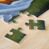 Bichon Frise Dogs Pumpkin Halloween Funny Puzzle (Seite)