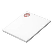 Bichon Frise Duo Kariert Notizblock (Rotiert)