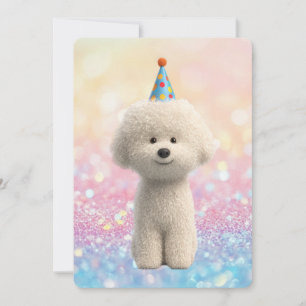 Bichon Frise Einladung