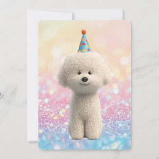 Bichon Frise Einladung
