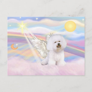 Bichon Frise Engel Postkarte
