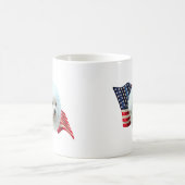Bichon Frise Flag Kaffeetasse (Mittel)