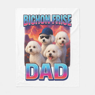 Bichon Frisé Fleecedecke