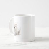 Bichon Frise Foto-Kaffee-Tasse Kaffeetasse (Vorderseite Links)