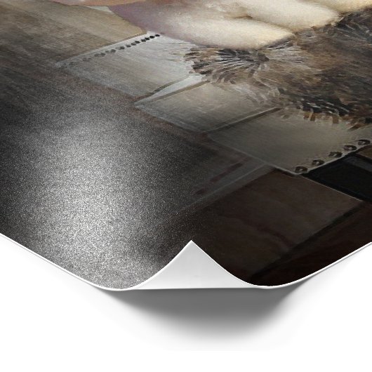 Bichon Frise Fotodruck (Ecke)