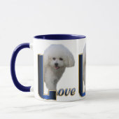 Bichon Frise Geschenke Tasse (Links)