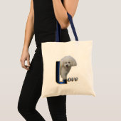 Bichon Frise Geschenke Tragetasche (Vorderseite (Produkt))