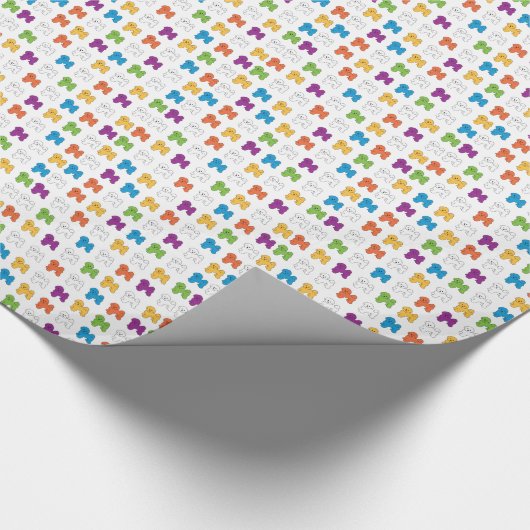 BICHON FRISE GESCHENKPAPIER (Ecke)