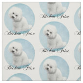 Bichon Frise Gewebe Stoff (Muster)