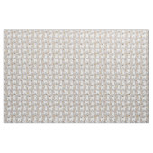 Bichon Frise graues Kaffeemaschine Stoff (Yard (91,4 cm))