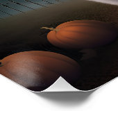 Bichon Frise Halloween Beängstigend Poster (Ecke)