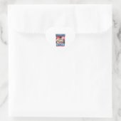 Bichon Frisé Herz-Aufkleber (Tasche)