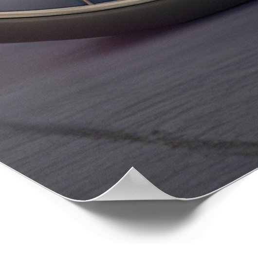 Bichon Frise Hipster Doster Poster (Ecke)