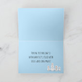 Bichon Frise Holiday Card Karte (Innenseite)