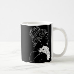 Bichon Frise Hudemutter Hund Kunst Muttertag Kaffeetasse