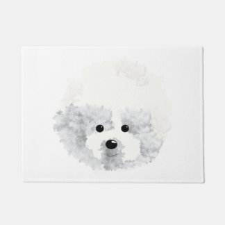 Bichon Frise Hund  Fußmatte