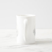 Bichon Frise Hund Porzellantasse (Rückseite)