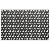 Bichon Frise Hund Silhouette Haustier Stoff (Fat Quarter (45,7 x 55,9 cm))