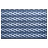 Bichon Frise Hund Silhouette Pet Navy Blue Stoff (Yard (91,4 cm))