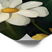 Bichon Frise In Bathtub Poster, Funny Dog Poster (Ecke)