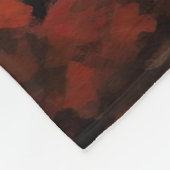 Bichon Frise in Herbstleaves Fall Inspiriert Fleecedecke (Ecke)