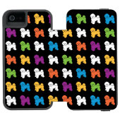 Bichon Frise Incipio iPhone Geldbeutel-Hülle (Folio Geöffnet)