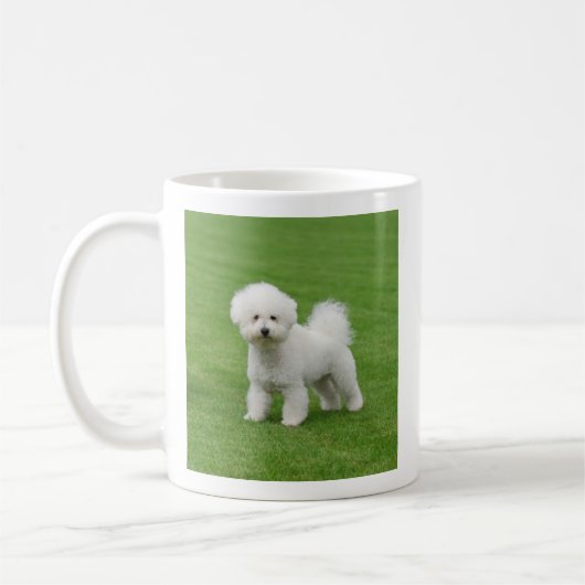 Bichon Frise Kaffeetasse (Links)