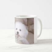 Bichon Frise Kaffeetasse (VorderseiteRechts)
