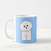 Bichon Frise. Kaffeetasse (Links)