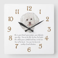 Bichon Frise Keepsake FEMALE