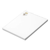 Bichon Frise King Notizblock (Rotiert)