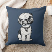 Bichon Frise Kissen (Decke)