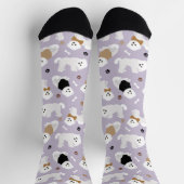 Bichon Frise Knochen und Paws Socken (Oben)