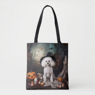 Bichon Frise Kürbisse Halloween Gruselig Tasche