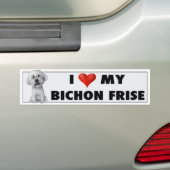 Bichon Frise Liebe-Aufkleber Autoaufkleber (Auf Auto)