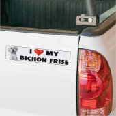 Bichon Frise Liebe-Aufkleber Autoaufkleber (Auf Lkw)