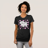 Bichon Frise Liebe T-Shirt (Vorne ganz)