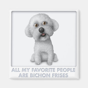 Bichon Frise Liebling Magnet
